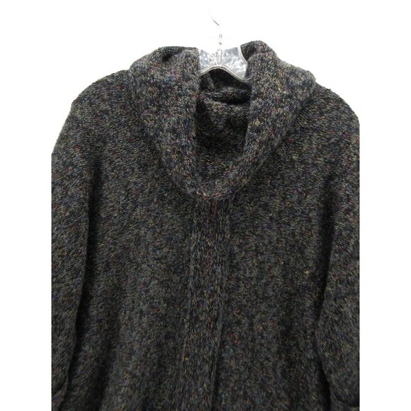 Habitat Sweater Small Wool Blend Tunic Pullover Cuffed Cowl Neck Knit - Picture 2 of 10